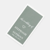 ミニマリストSage Greenと結婚White's (コーナー)