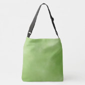 ミニマリストSage Green Gradientテクスチャトートバッグ クロスボディバッグ (裏面)