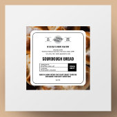 ミニマリストSour生地パンコテージ法ラベル スクエアシール