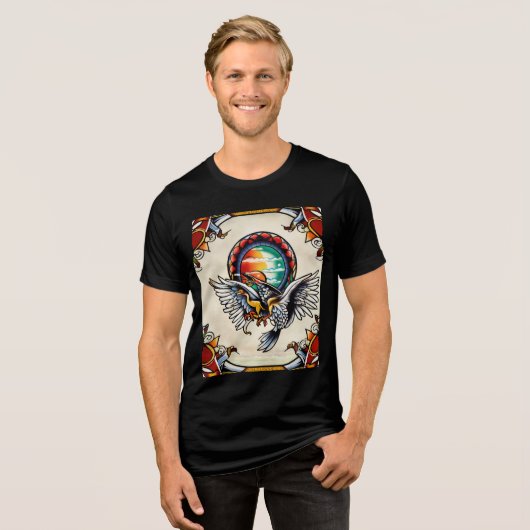 ミニマリストVibes Tシャツ – クリーン、シンプル&はっきりした (正面全面)