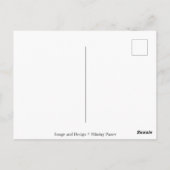 ミニマリストWhimsy花No.068 ポストカード (裏面)