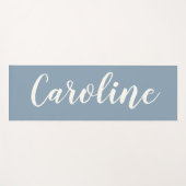 ミニマリスパーソナライズされたトな青書 ヨガマット (正面(横))