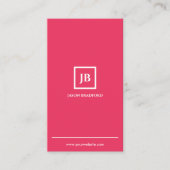 ミニマリスモダントカスタム 名刺 (正面)