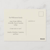 ミニマリスモダントスクリプト移動のお知らせ     ポストカード (裏面)