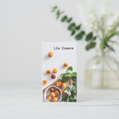 ミニマリスモダントフォトカエレガントラー栄養士 名刺 (スタンド正面)