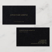 ミニマリスモダントプレミアムブエレガントラックラグジュアリー 名刺 (正面/裏面)