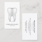ミニマリスモダント歯医者 名刺 (正面/裏面)