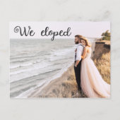 ミニマリスモダント2枚の写真発表を行った ポストカード (正面)