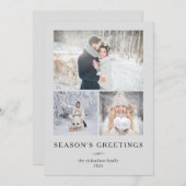 ミニマリスモダント| 3枚の写真 シーズンカード (正面/裏面)