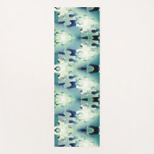 ミニマリズムの美しいジグソーデザイン ヨガマット (正面)