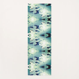 ミニマリズムの美しいジグソーデザイン ヨガマット