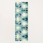 ミニマリズムの美しいジグソーデザイン ヨガマット (裏面)