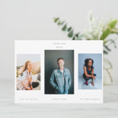 ミニマリズムポートレートスリーフォトカレッジ大学 案内状 (スタンド正面)