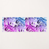 ミニマリズムモダンポスト官能的フェミニン姿 ヨガマット (正面(横))