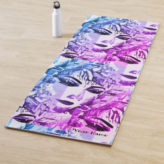 ミニマリズムモダンポスト官能的フェミニン姿 ヨガマット (インサイチュ)