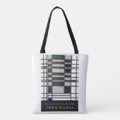 ミニマリズム反射IIオンデスティールトート トートバッグ (裏面)