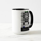 ミニマリズム反射IIオンDe Stijl Mug マグカップ (正面右)