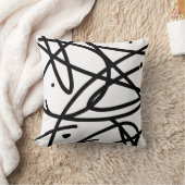 ミニマリズム抽象芸術アートパターン枕クッション クッション (ブランケット)