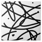 ミニマリズム抽象芸術アートパターン タイル (正面)