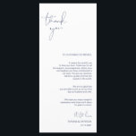 ミニマリズム海軍スクリプトプレース設定ありがとう プログラム<br><div class="desc">(すべての色はカスタマイズ可能)ミニマリズムスクリモダンプトの配置設定サンキューカード。共有をして、お客さんに感謝の気持ちを示します。お客さんが席に座り、こ読の場所のパーソナライズされた設定サンキューカード。特別な日のお祝いを始める素晴らしい方法だ!
詳しいデザインとインスピレーション:www.zazzle.com/teeshaderrick#TeeshaDerrick</div>