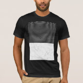 ミニマリズム線 Tシャツ (正面)