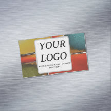 ミニマリズム色ブロックのビジネスプロモーション