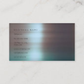 ミニマリズム銀水中競技ミントメタリックVIP 名刺 (裏面)