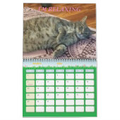 ミニマリズム・カレンダー任意の年/サイズ/色/デザイン カレンダー (3月 2026)