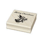 ミニマリズム ヴィンテージ クリスマスの天使 ラバースタンプ (スタンプ)