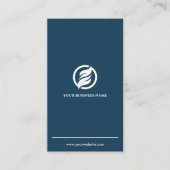 ミニマリモダンカスタムスパーソナライズされた 名刺 (正面)