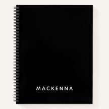 ミニマリモダンスエレガントトのパーソナライズされた黒名