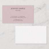 ミニマリモダンストデザインプロフェッショナル 名刺 (正面/裏面)