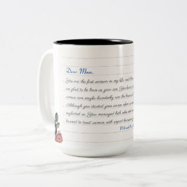 ミニマリモダンスト・モノグラカスタムム・フォトコラージュ ツートーンマグカップ