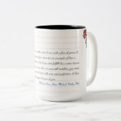 ミニマリモダンスト・モノグラカスタムム・フォトコラージュ ツートーンマグカップ (正面右)