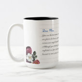 ミニマリモダンスト・モノグラカスタムム・フォトコラージュ ツートーンマグカップ (左)