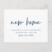 ミニマリモダンスト、新しいホーム・アドレスの発表 ポストカード (正面)