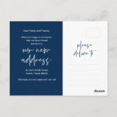 ミニマリモダンスト、新しいホーム・アドレスの発表P ポストカード (裏面)