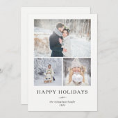 ミニマリモダンスト | 3枚の写真 シーズンカード (正面/裏面)