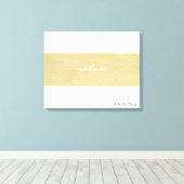 ミニマリラックスリズムのキャンバスアートプリント キャンバスプリント (インサイチュ (ウッドフロア))