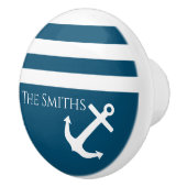 ミニマルいかりとストライプ航海の セラミックノブ (右)