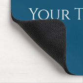 ミニマルいかりとストライプ航海の マウスパッド (コーナー)