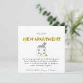 ミニマルおめでとうオンザニューアパートメント シーズンカード (スタンド正面)