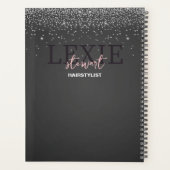 ミニマルおよびエレガント美容師 プランナー手帳 (裏面)