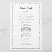 ミニマルおよびシンプルスキャロプ縁どラグラム (裏面)