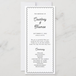 ミニマルおよびシンプルスキャロプ縁どラグラム