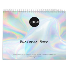 ミニマルおよびホロスタイリッシュグラフィデザイン カレンダー