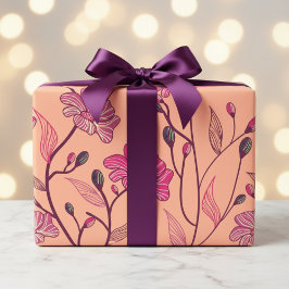 ミニマルお洒落ラッピング紙シート ラッピングペーパーシート