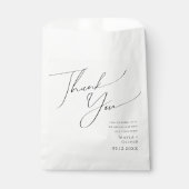 ミニマルお洒落リストスクリプトお願いバッグ フェイバーバッグ (正面)