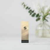 ミニマルお洒落リスト(エグゼクティブ) スキニー名刺 (スタンド正面)