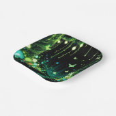 ミニマルお洒落主義の魅惑された森の赤ちゃんシャワー ペーパープレート (傾斜あり)